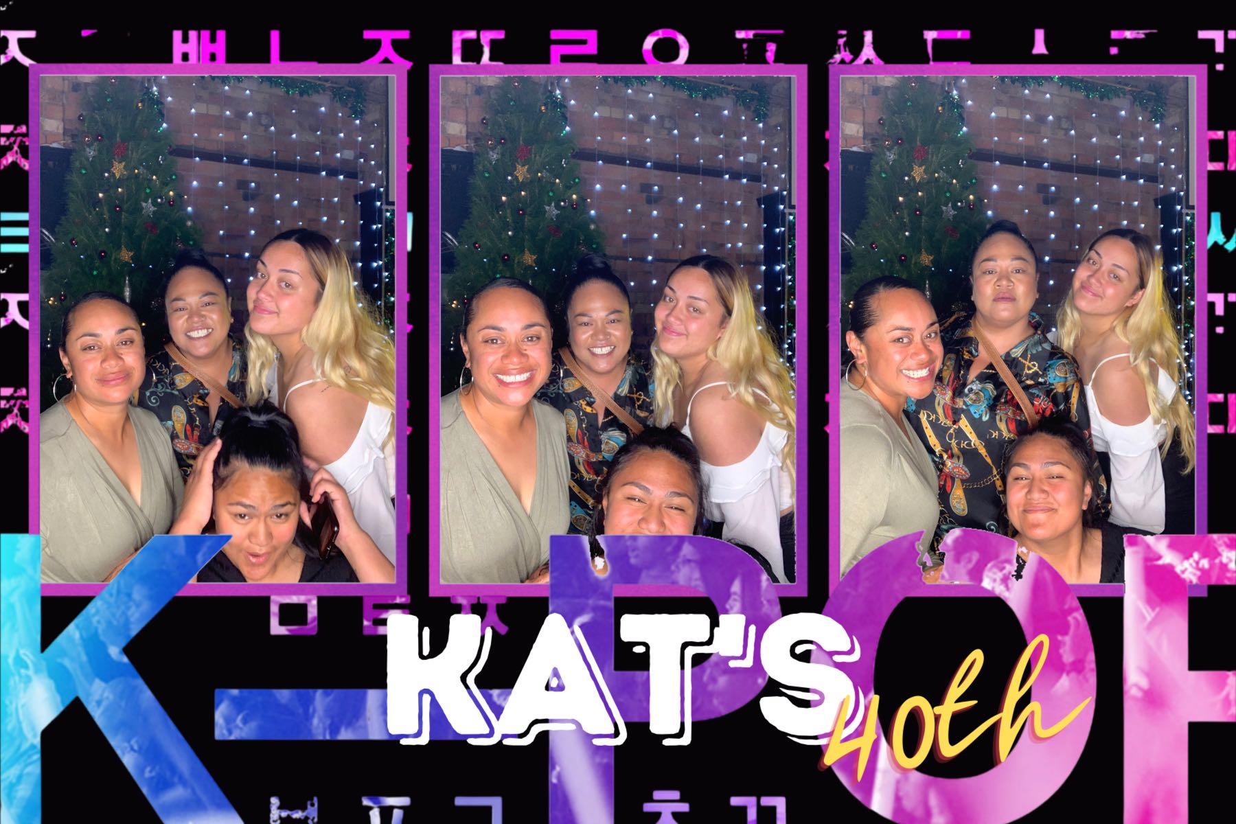 Kat's 40th | View more photos from the event at gallery.photobooth.co.nz/u/SelfieCentral/Kats-40th